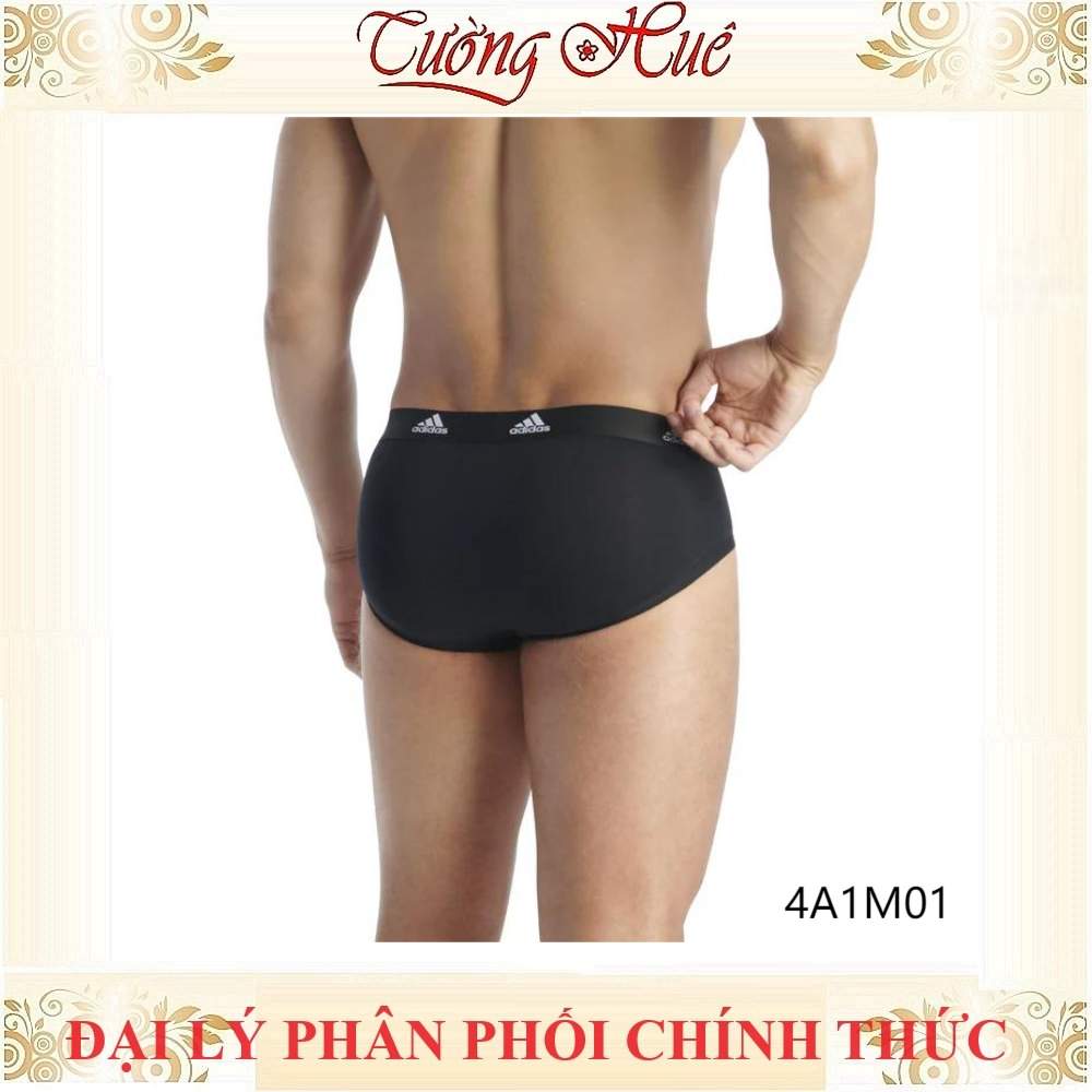 Quần Lót Nam Cotton Adidas 4A1M01 Mềm Mịn Thấm Hút (Form Quần lớn, khách nên lùi 2 size)