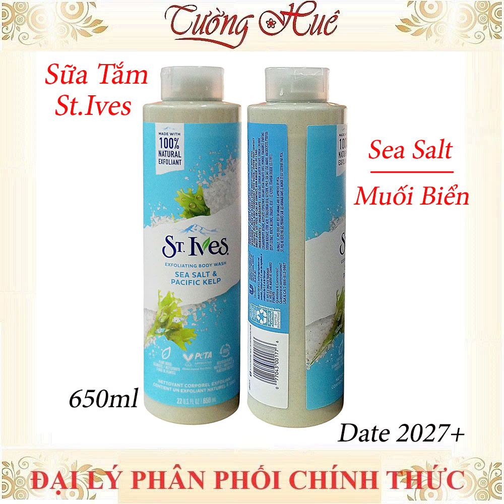 Sữa Tắm St.Ives Body Wash Nhiều Mùi - 650ml / 700ml