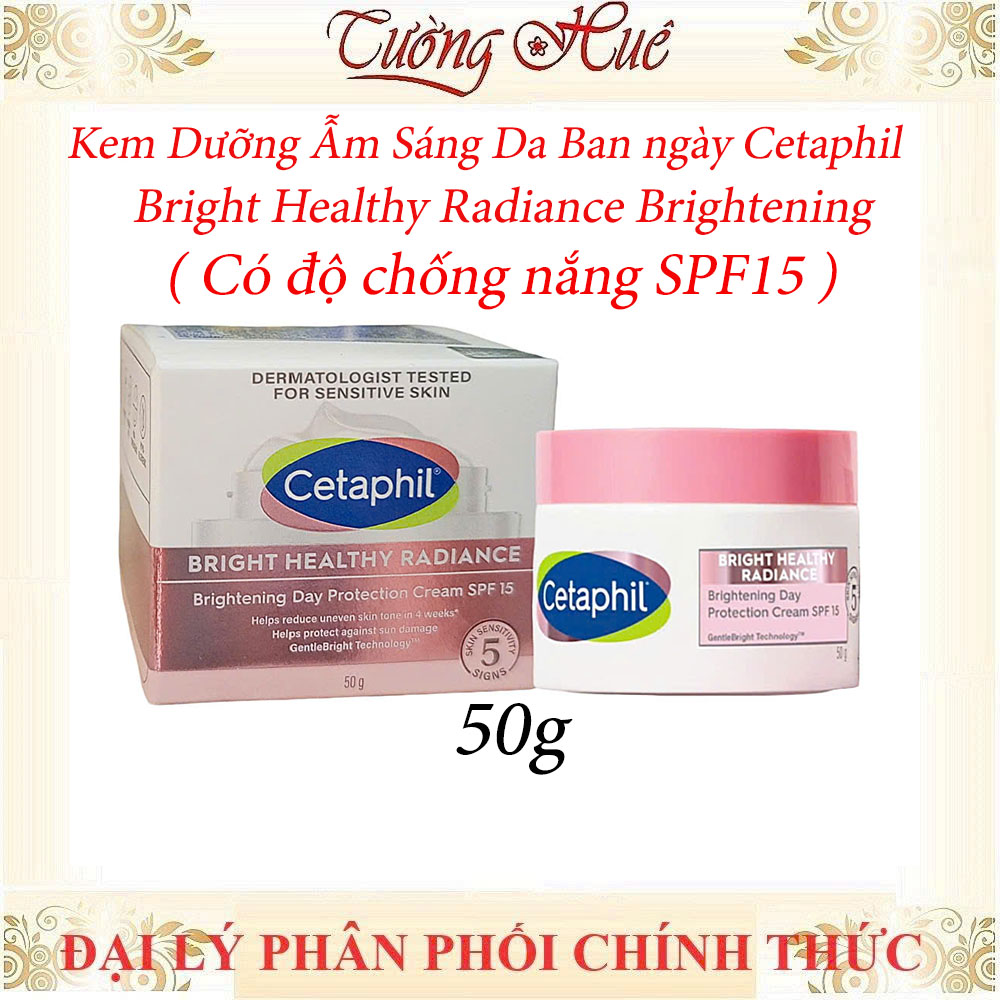Kem dưỡng ẩm sáng da ban ngày ban đêm Cetaphil Bright Healthy Radiance Brightening- 50g