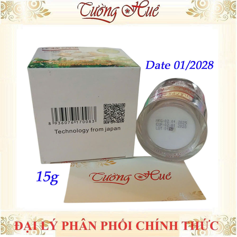 Kem Holy Care Dưỡng Trắng Da Ngọc Trai Nhỏ - 15g