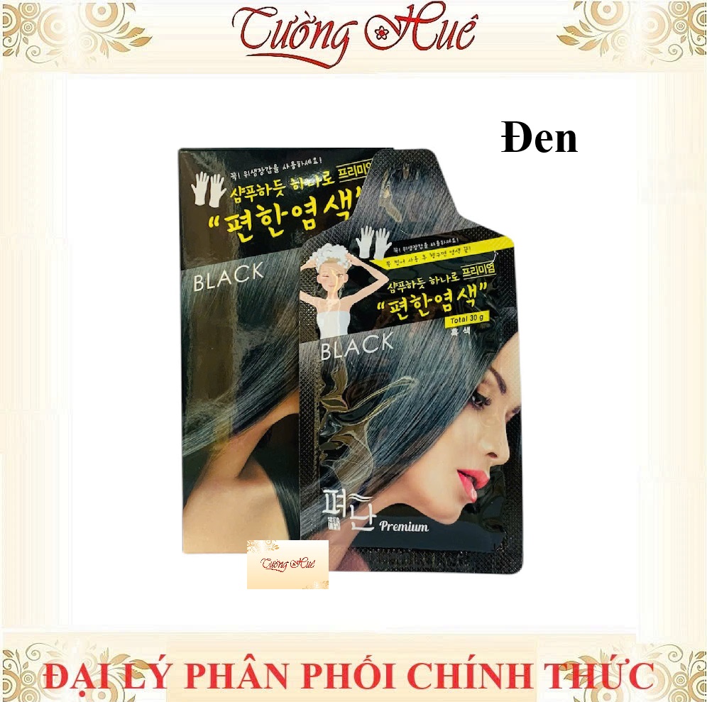 Gội Nhuộm Thảo Dược Pyeonan Hàn Quốc Nhiều Màu Lựa Chọn