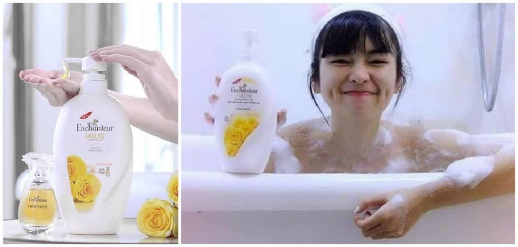 Sữa Tắm Hương Nước Hoa Enchanteur Thái Perfumed Shower Gel 550ml