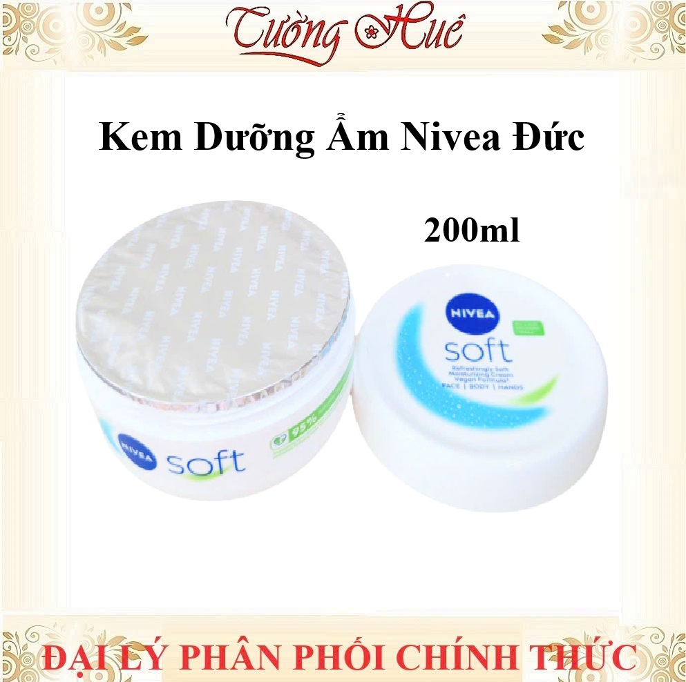 Kem Dưỡng Ẩm Nivea Đức Refreshingly Soft Moisturising Cream - 200ml