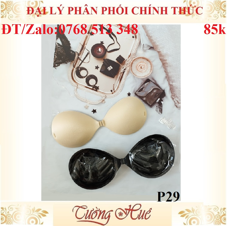 Áo ngực dán P29 bàn tay cài trước.