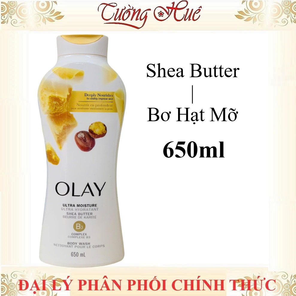 Sữa Tắm Dưỡng Ẩm Olay Body Wash Nhiều Mùi Lựa Chọn - 650ml