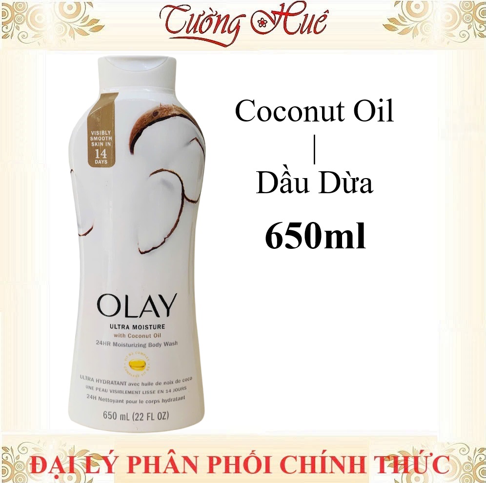Sữa Tắm Dưỡng Ẩm Olay Body Wash Nhiều Mùi Lựa Chọn - 650ml