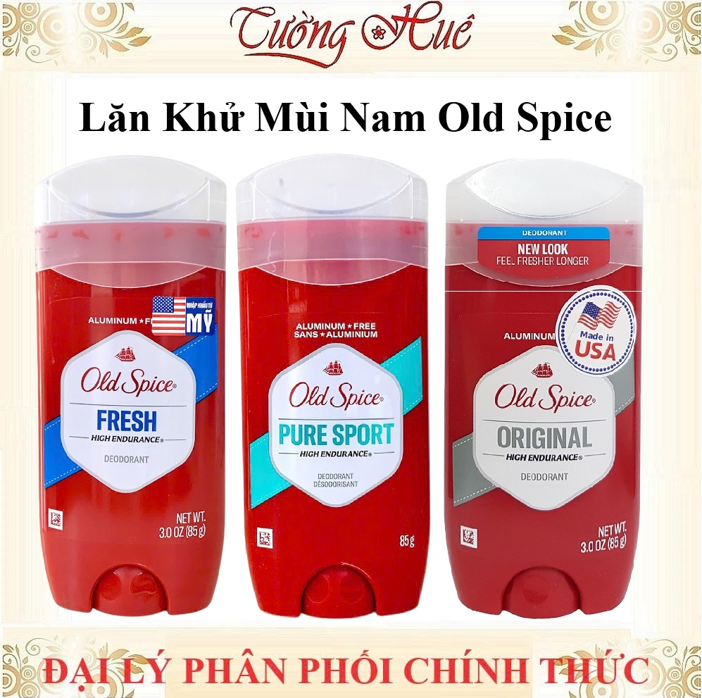 Lăn Sáp Khử Mùi Nam Old Spice Nhiều Mùi 85g - (Có Lựa Chọn)