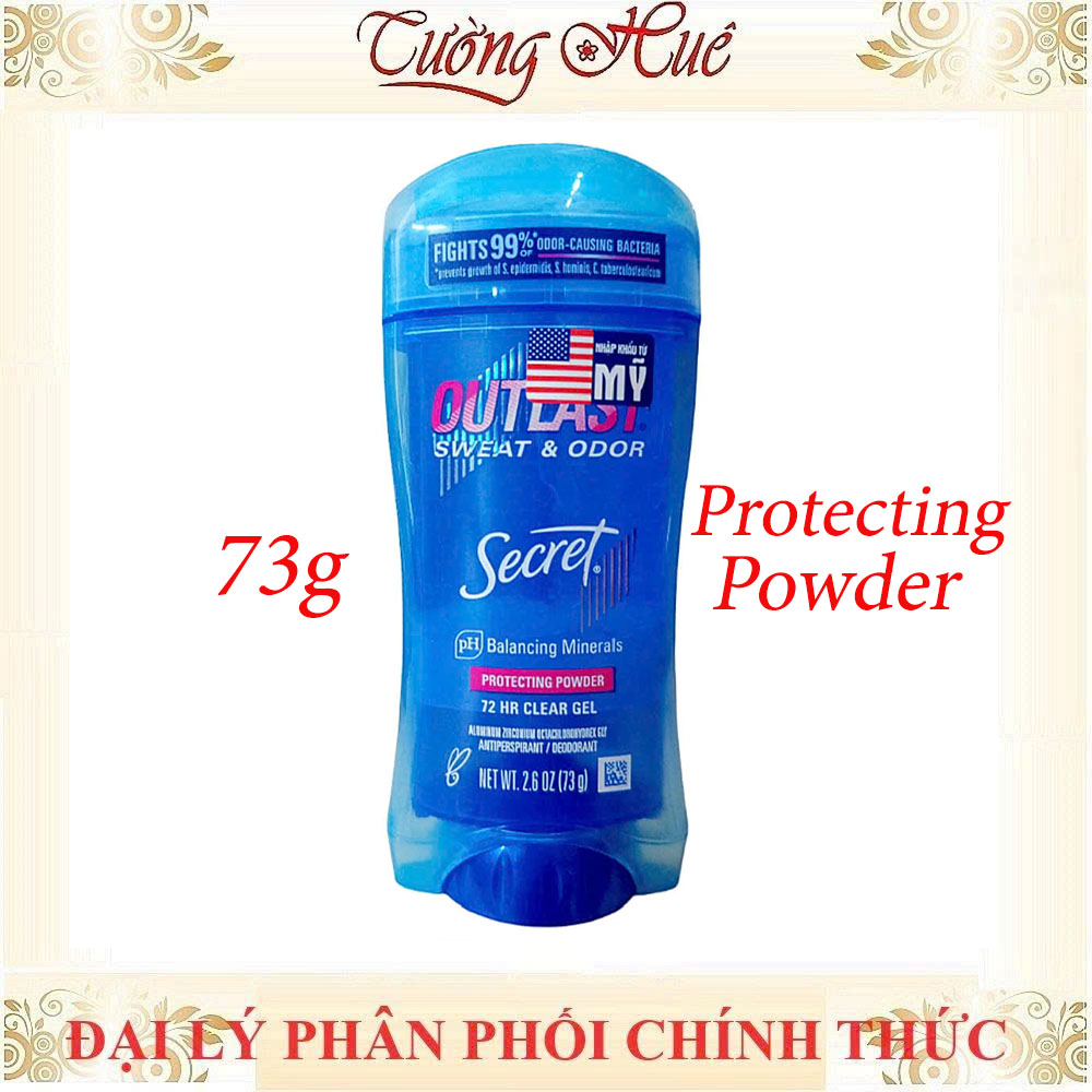 Lăn Khử Mùi Nữ Secret Clear Gel Nhiều Mùi Hương - 73g