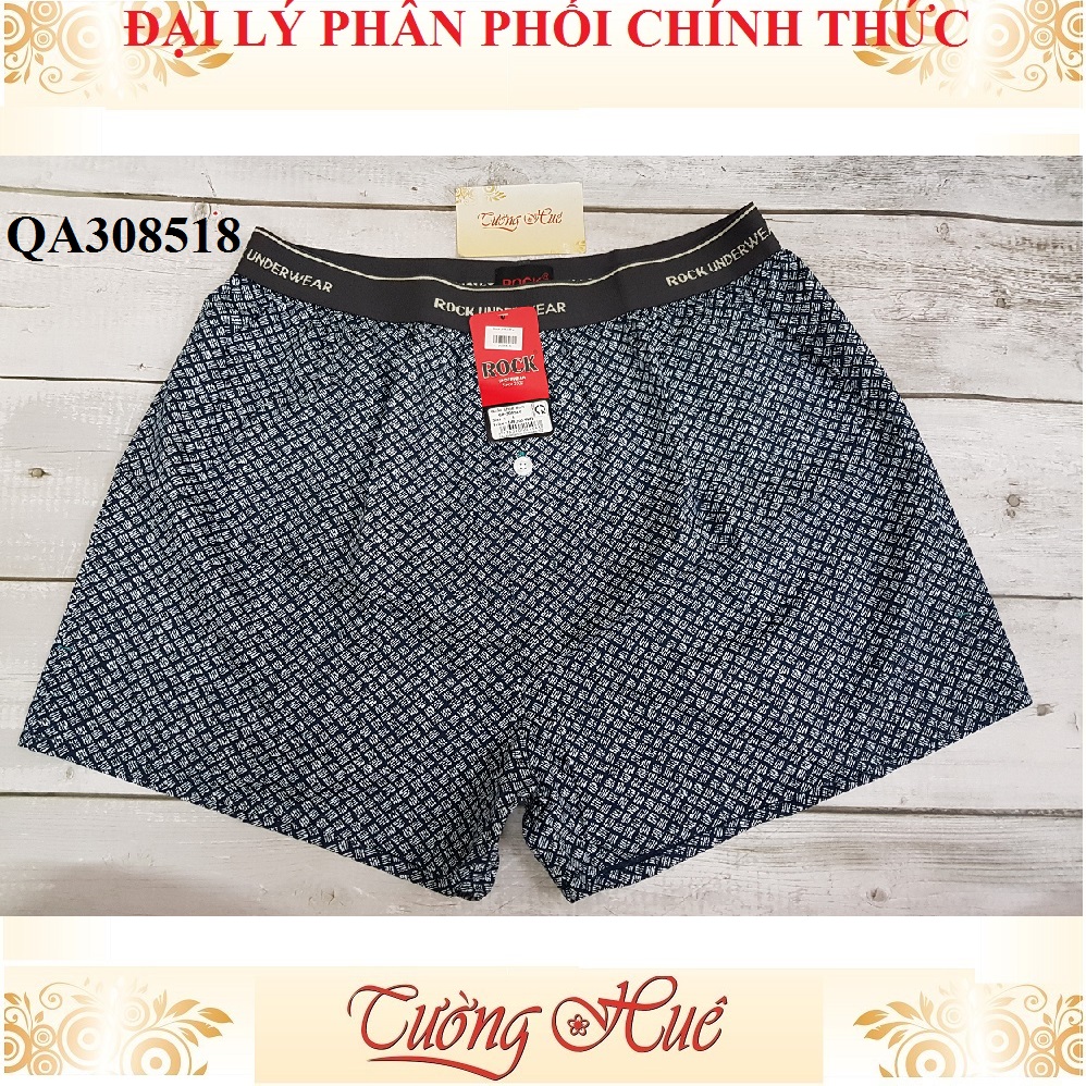 Quần đùi nam Rock QA308518 họa tiết ngẫu nhiên.
