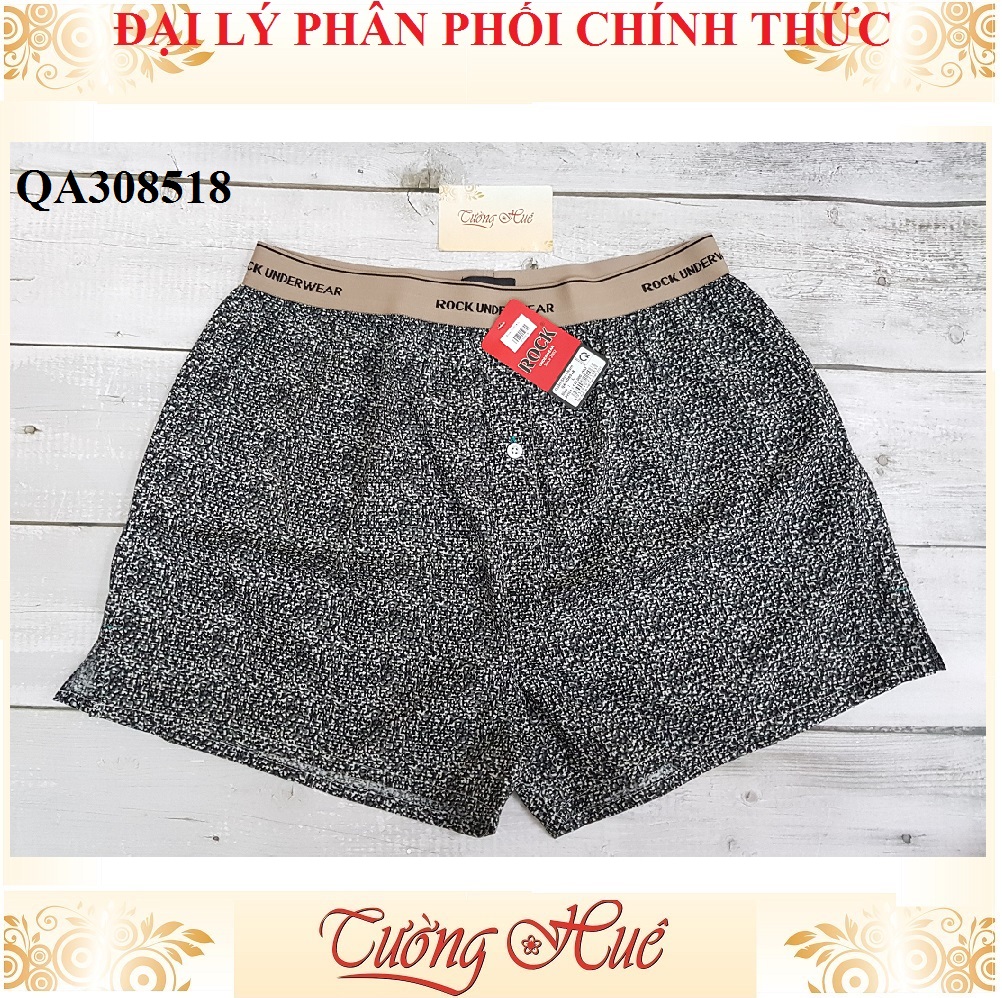 Quần đùi nam Rock QA308518 họa tiết ngẫu nhiên.