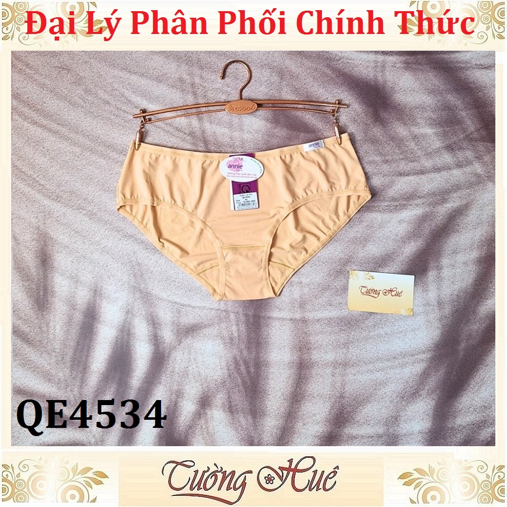 Quần lót nữ annie 4534 Trơn Thun Lạnh Lưng Thấp.
