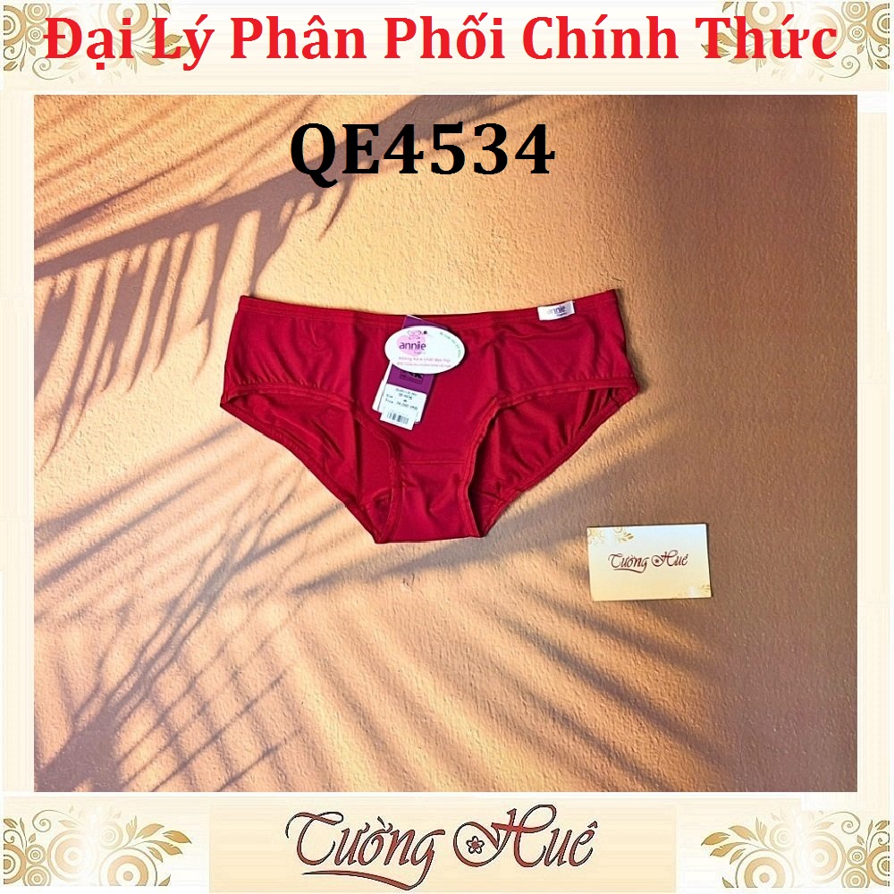 Quần lót nữ annie 4534 Trơn Thun Lạnh Lưng Thấp.