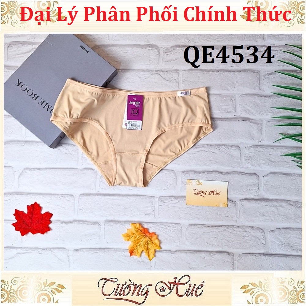 Quần lót nữ annie 4534 Trơn Thun Lạnh Lưng Thấp.