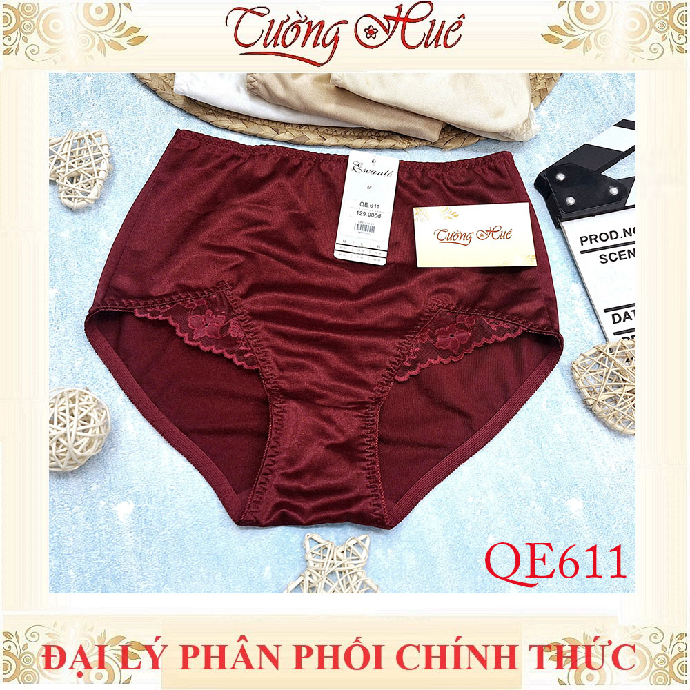 Quần Lót Nữ Escante QE611 Gen Nhẹ Cạp Cao Nâng Mông Mềm Mịn