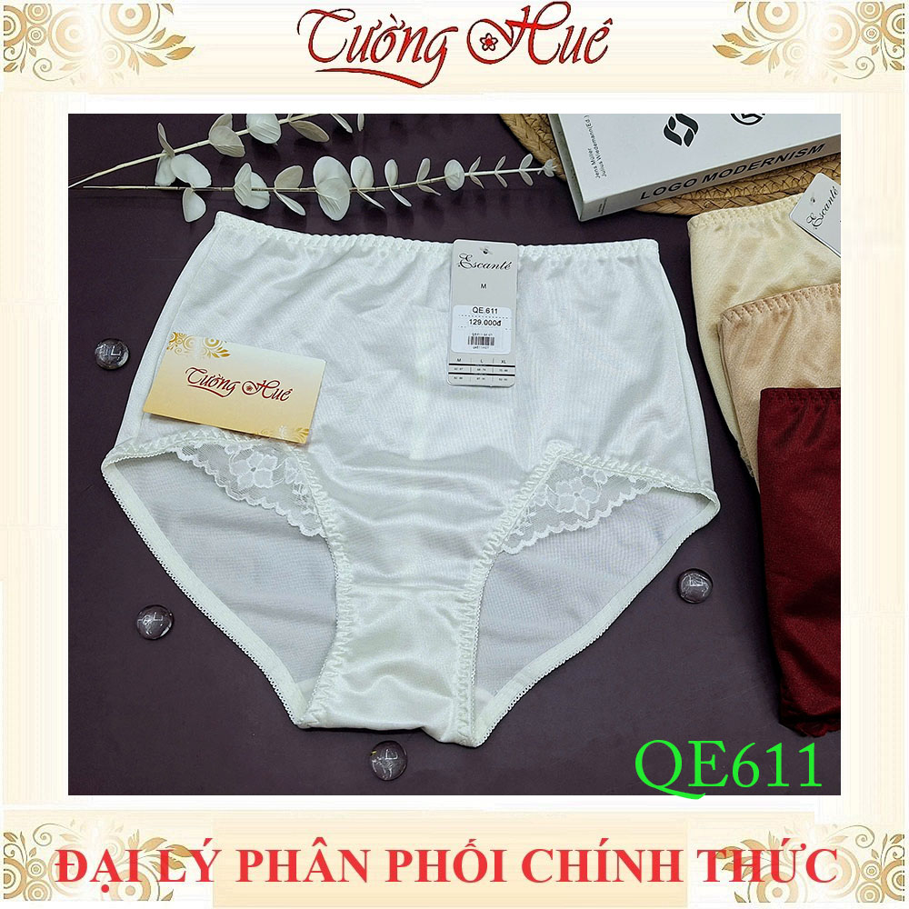 Quần Lót Nữ Escante QE611 Gen Nhẹ Cạp Cao Nâng Mông Mềm Mịn
