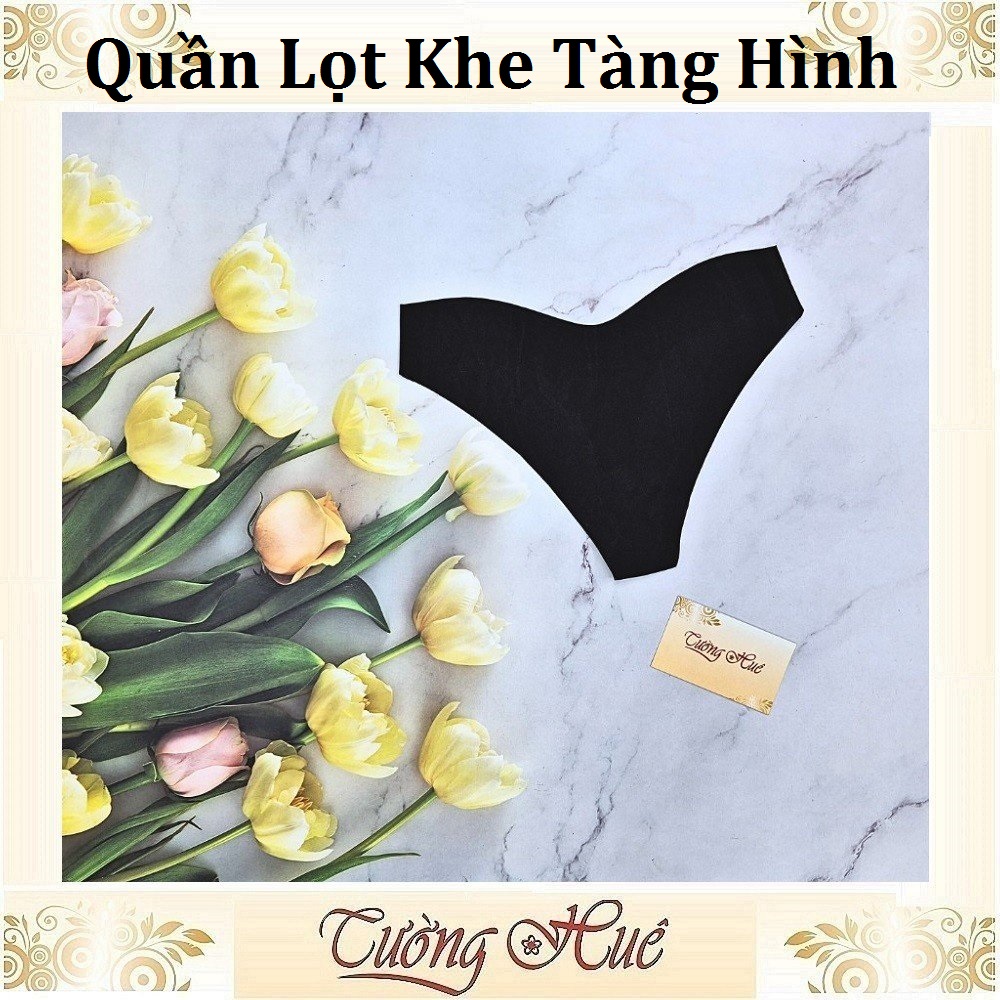 Quần Lót Nữ Lụa Trơn Lọt Khe Tàng Hình.