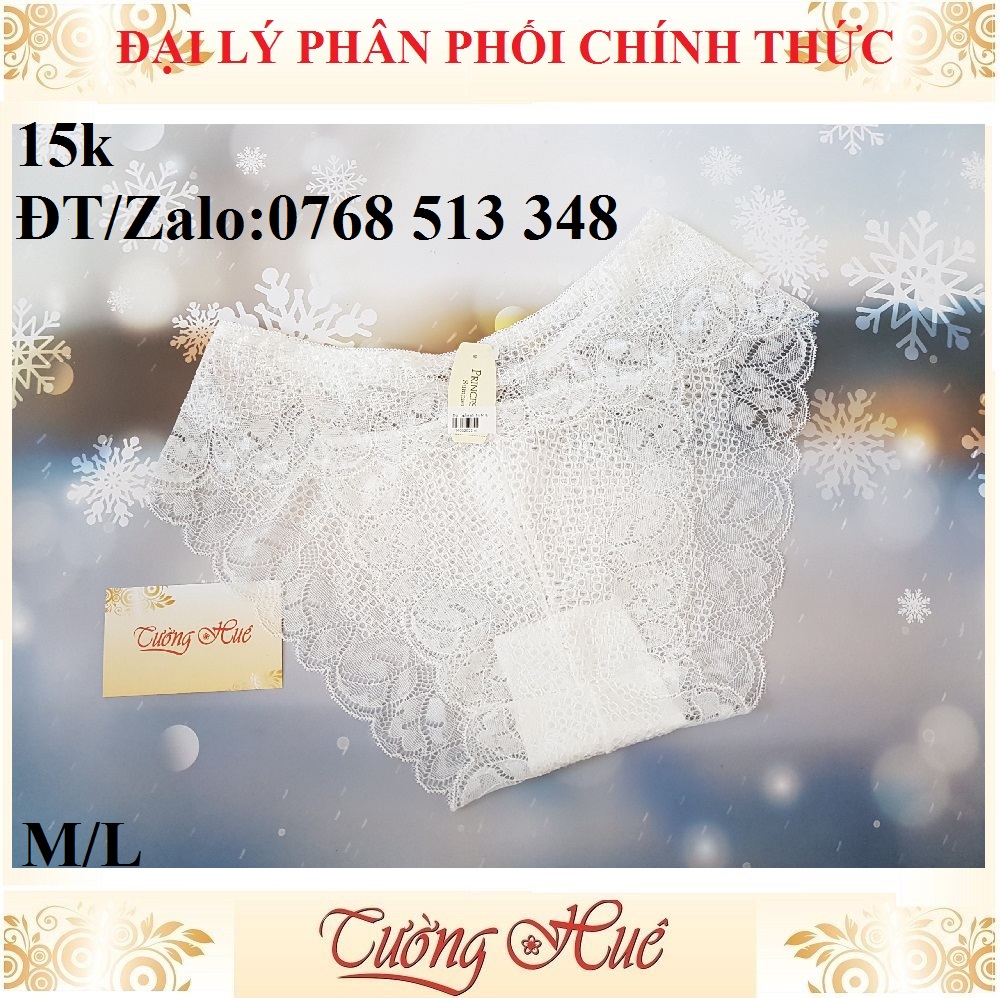 Quần lót nữ ren, màu ngẫu nhiên size ML.
