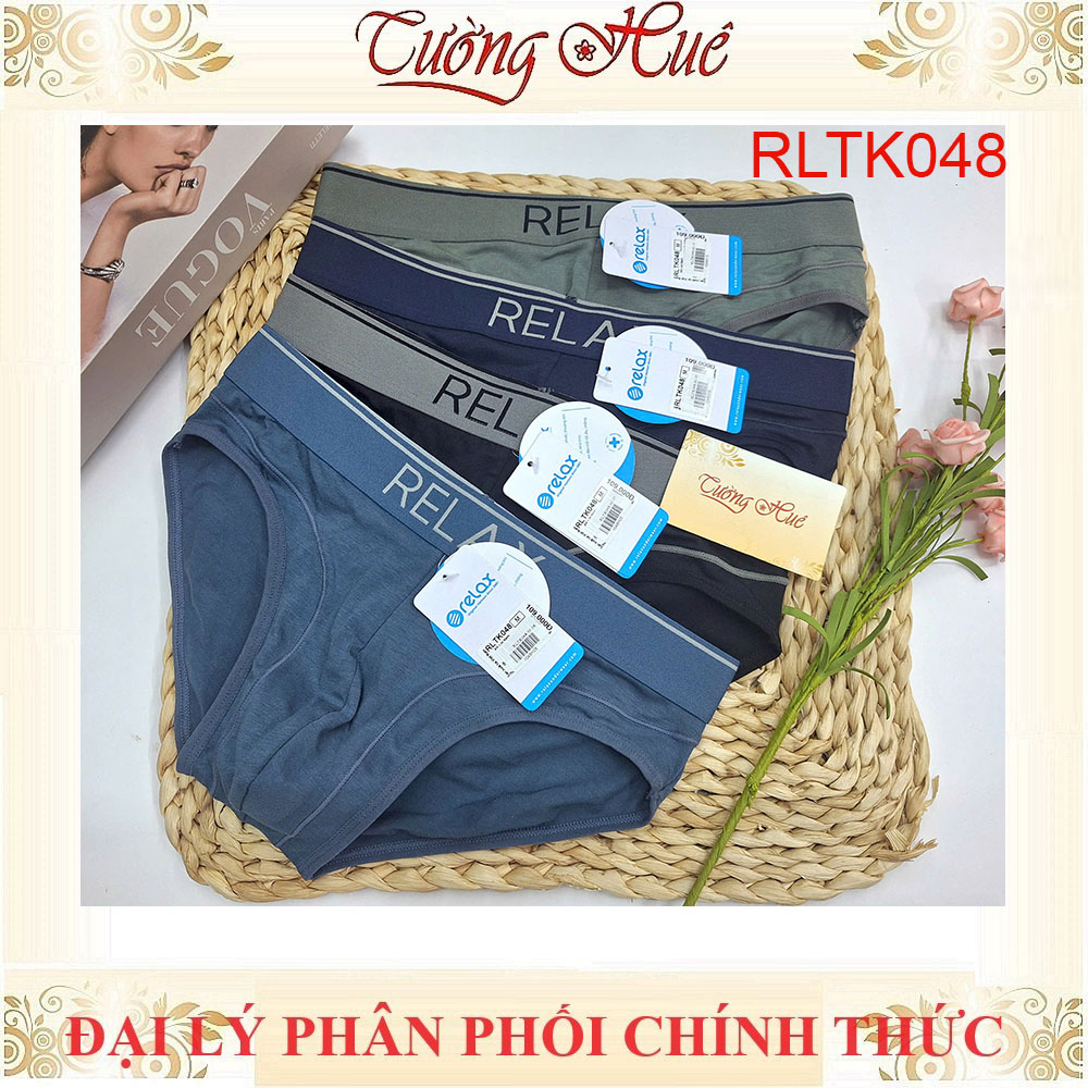 Quần Lót Nam RELAX RLTK048 Bông Cotton USA Kháng Khuẩn Thấm Hút Mềm Mịn Co Dãn