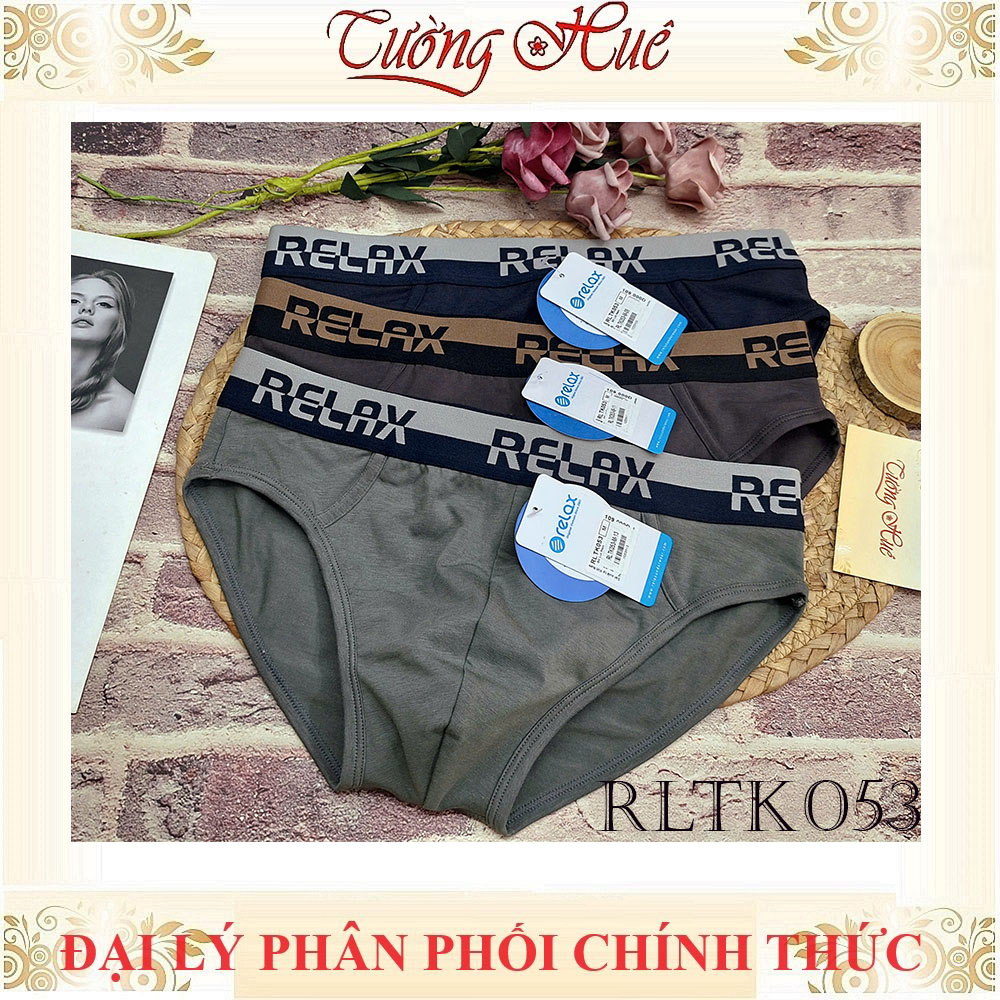 Quần Lót Nam RELAX RLTK053 Bông Cotton USA Thấm Hút Mềm Mịn Co Dãn Bản Lưng Vừa Thời Trang
