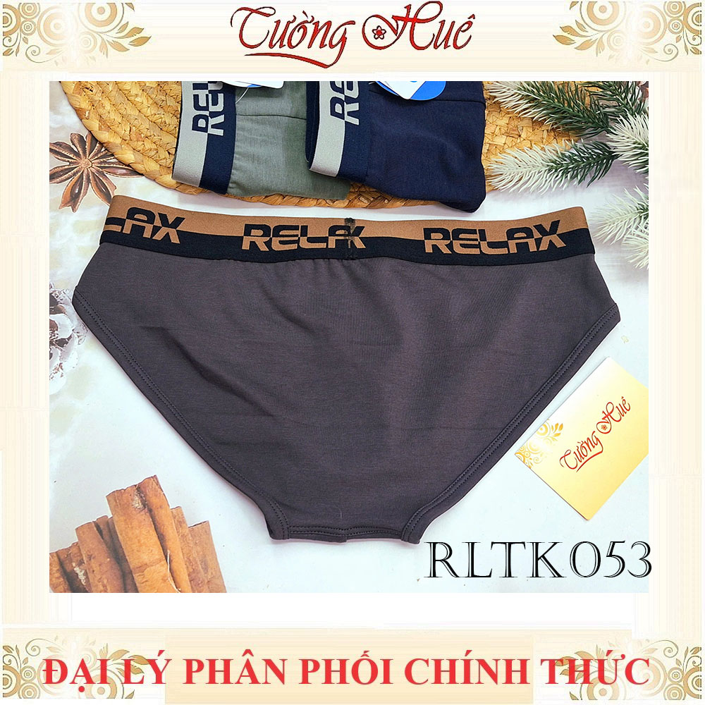 Quần Lót Nam RELAX RLTK053 Bông Cotton USA Thấm Hút Mềm Mịn Co Dãn Bản Lưng Vừa Thời Trang