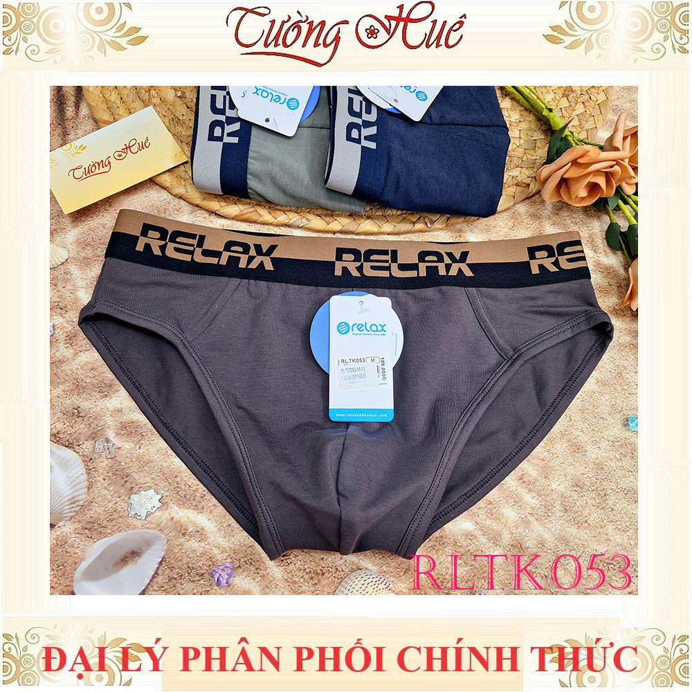 Quần Lót Nam RELAX RLTK053 Bông Cotton USA Thấm Hút Mềm Mịn Co Dãn Bản Lưng Vừa Thời Trang