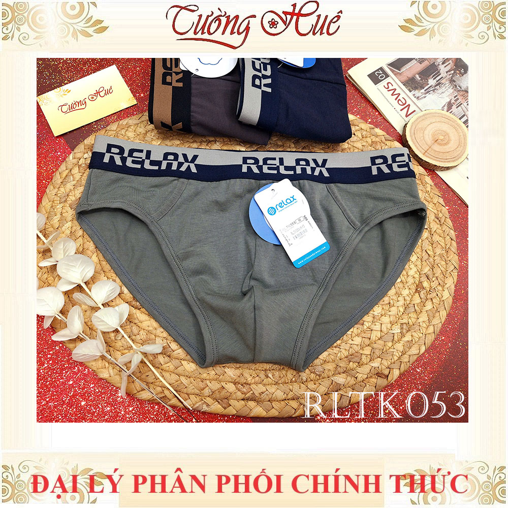 Quần Lót Nam RELAX RLTK053 Bông Cotton USA Thấm Hút Mềm Mịn Co Dãn Bản Lưng Vừa Thời Trang