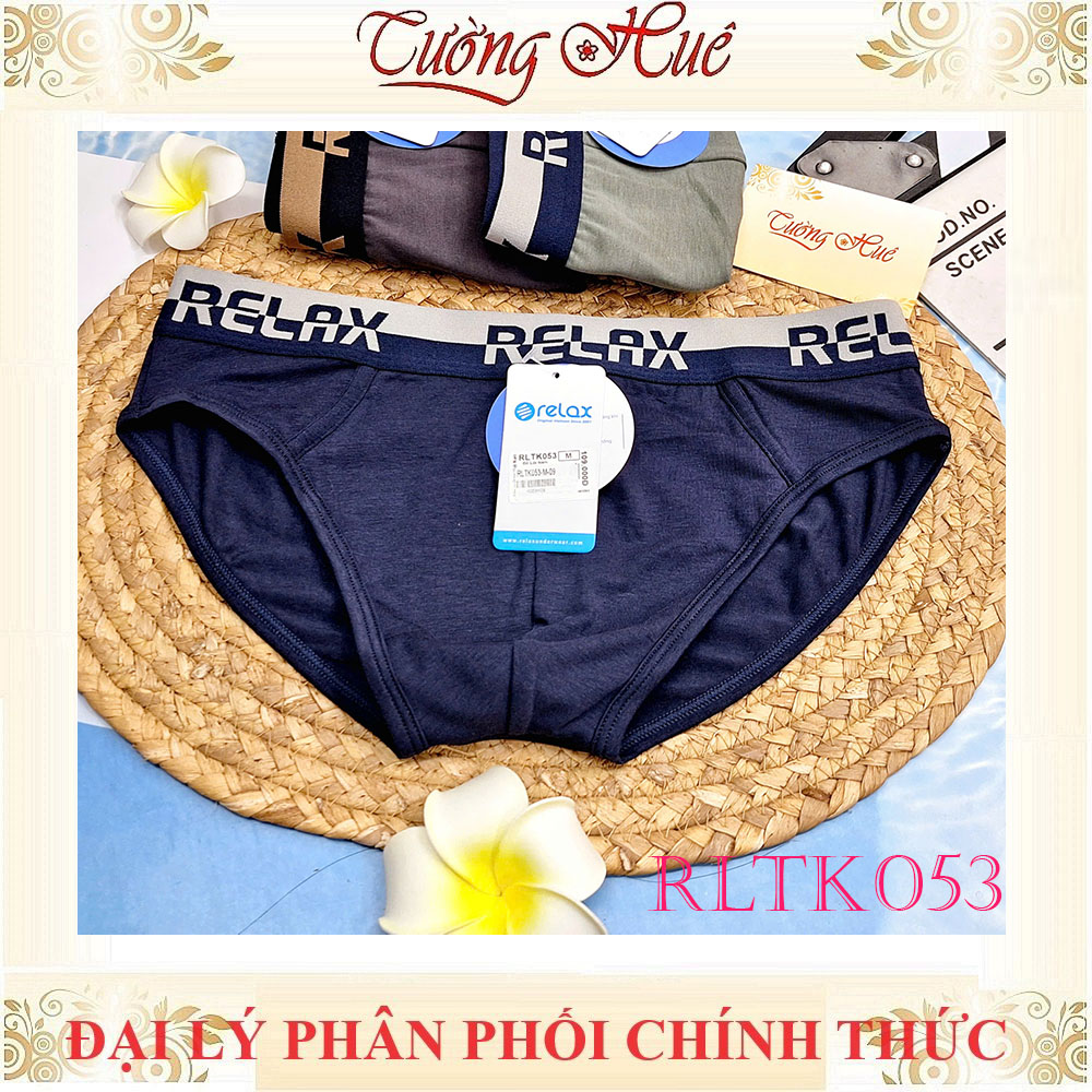 Quần Lót Nam RELAX RLTK053 Bông Cotton USA Thấm Hút Mềm Mịn Co Dãn Bản Lưng Vừa Thời Trang