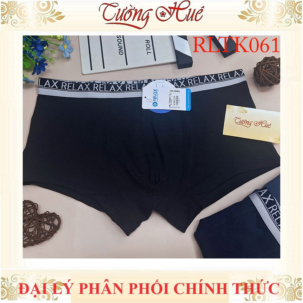 Quần Lót Nam Boxer Relax RLTK061 Cotton USA Thun Thoáng Khí Mềm Mịn Bản Lưng Nhỏ.