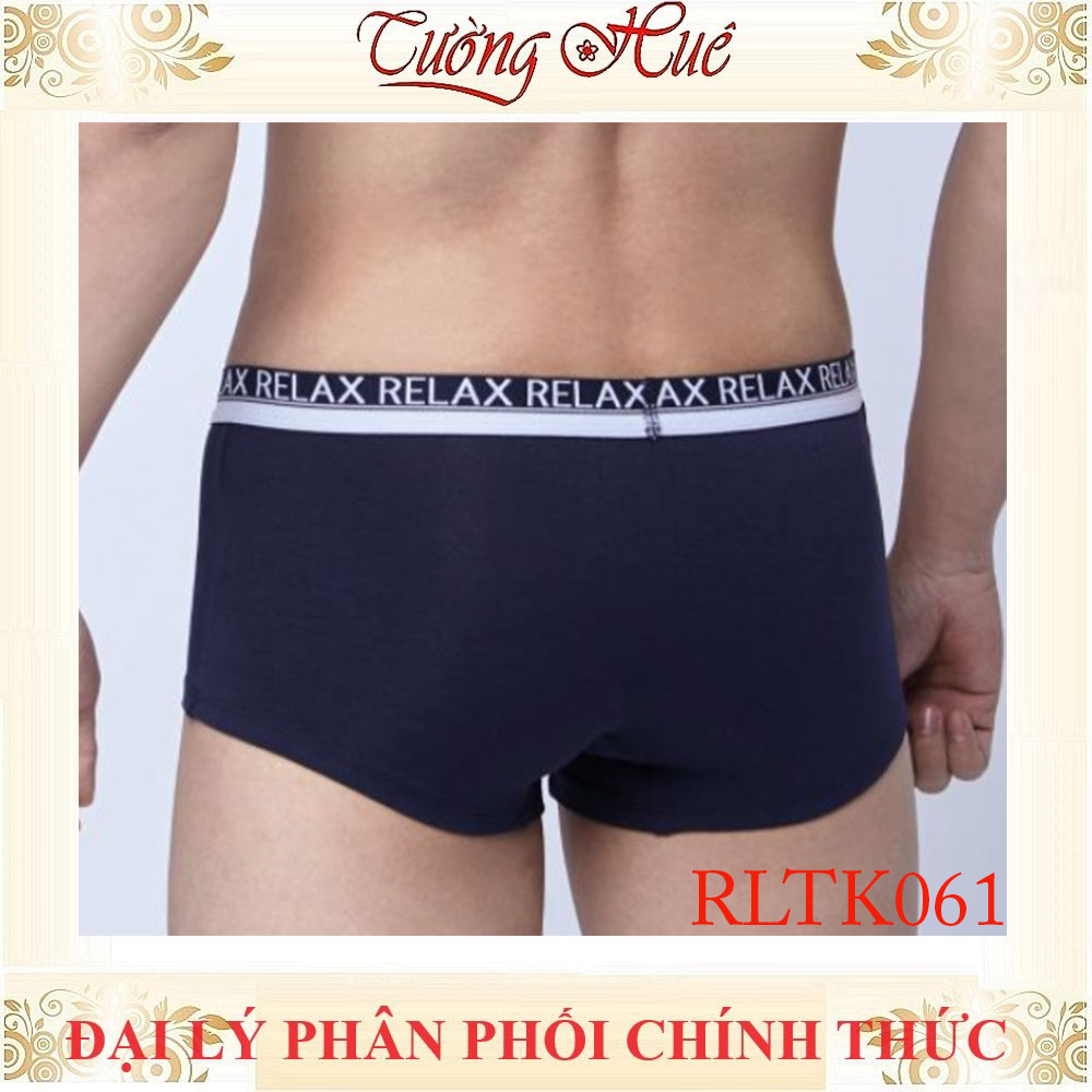 Quần Lót Nam Boxer Relax RLTK061 Cotton USA Thun Thoáng Khí Mềm Mịn Bản Lưng Nhỏ.