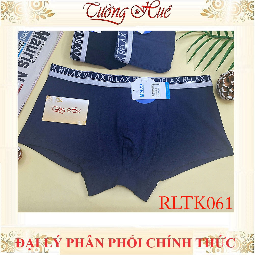 Quần Lót Nam Boxer Relax RLTK061 Cotton USA Thun Thoáng Khí Mềm Mịn Bản Lưng Nhỏ.