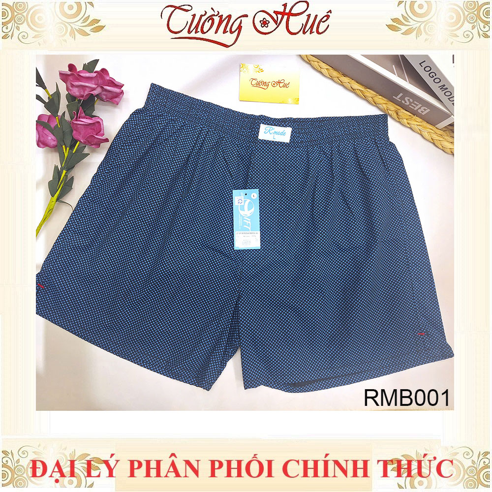 Quần Đùi Nam Mặc Nhà R'Mode RMB001 Kate Thái Mềm Mịn Chống Nhăn Thoáng Mát Họa Tiết Ngẫu Nhiên