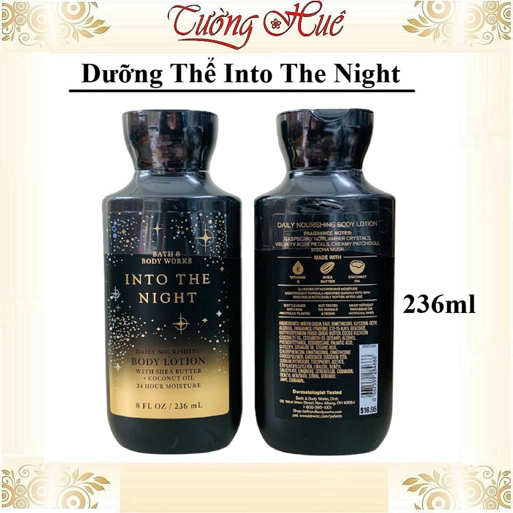 Tắm và Dưỡng Thể Hương Nước Hoa Bath & Body Works Into The Night (Có Lựa Chọn)