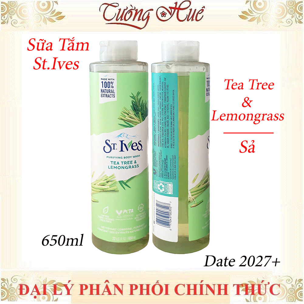 Sữa Tắm St.Ives Body Wash Nhiều Mùi - 650ml / 700ml