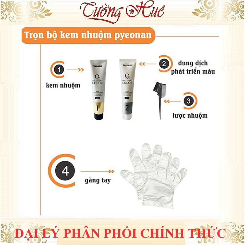 Kem nhuộm phủ bạc Pyeonan - 120ml