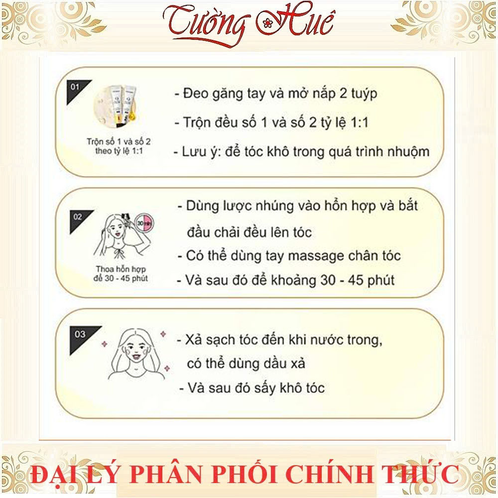 Kem nhuộm phủ bạc Pyeonan - 120ml