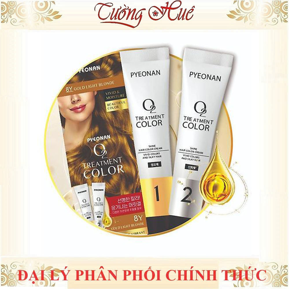 Kem nhuộm phủ bạc Pyeonan - 120ml