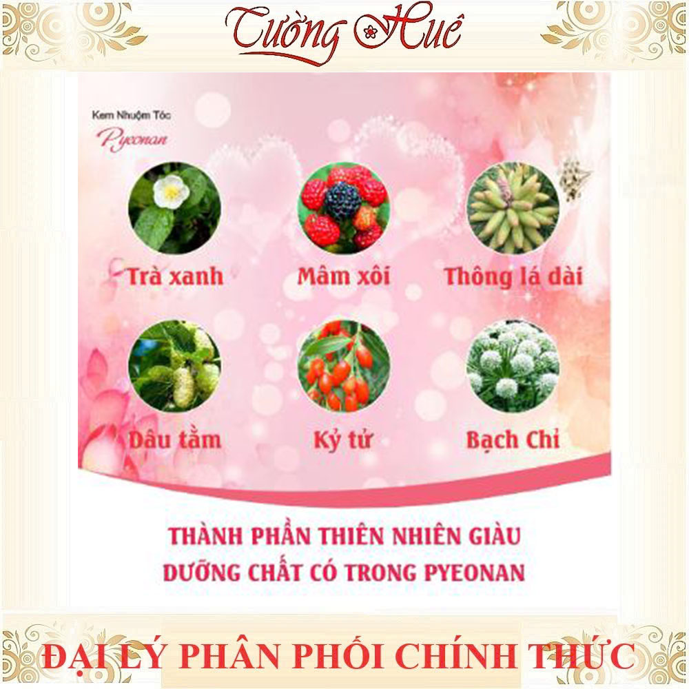 Kem nhuộm phủ bạc Pyeonan - 120ml