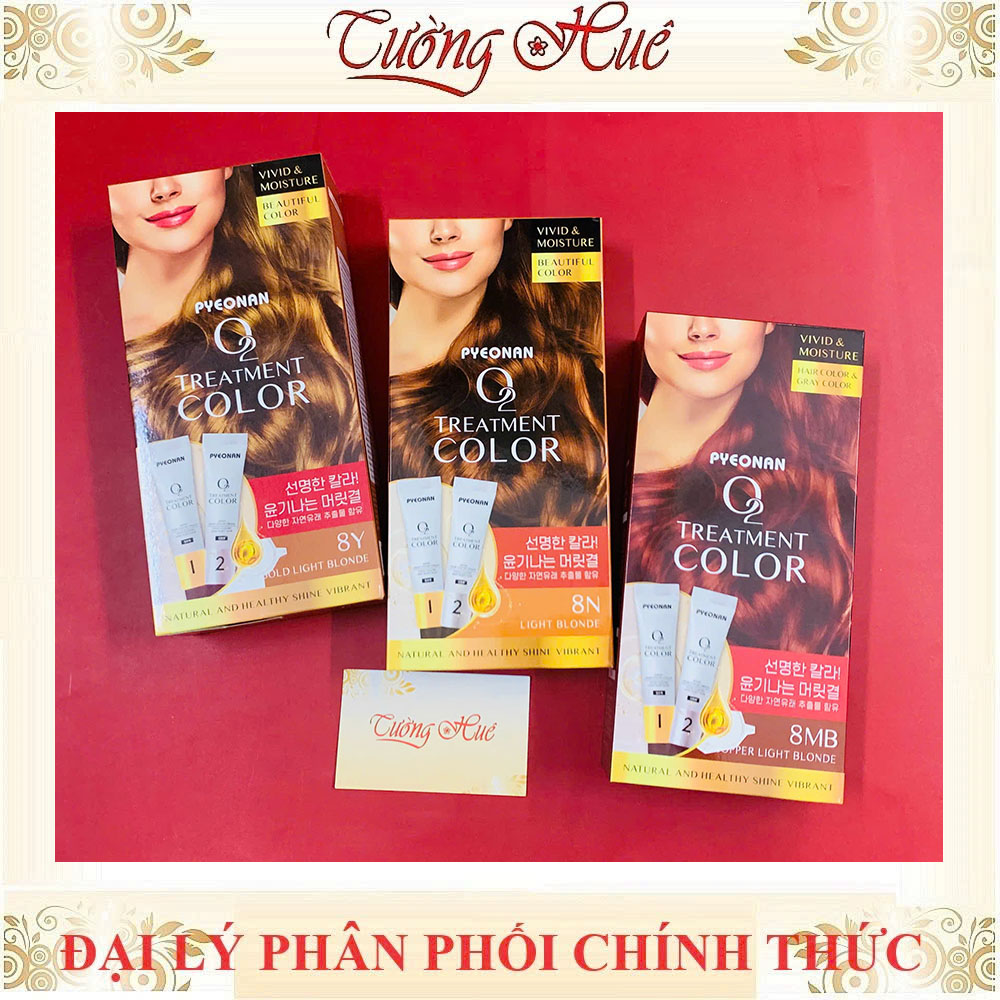 Kem nhuộm phủ bạc Pyeonan - 120ml