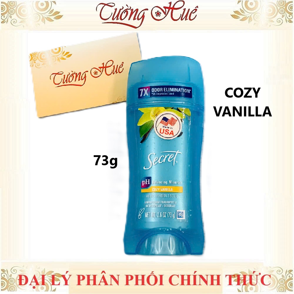 Lăn Sáp Khử Mùi Nữ Secret Cây Lớn 45g - 73g (Có lựa mùi)