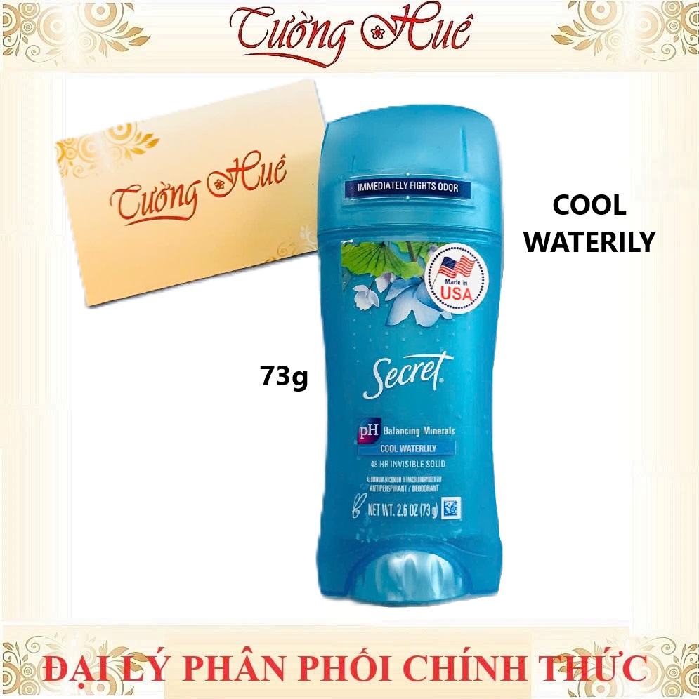 Lăn Sáp Khử Mùi Nữ Secret Cây Lớn 45g - 73g (Có lựa mùi)