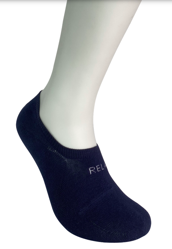 Vớ Nam Relax RS012 Xanh Đen Freesize Cotton Co Giãn Cổ Thấp