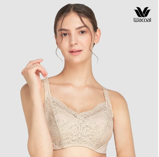 Áo lót nữ Wacoal IIB4223 có gọng nâng vừa size lớn ren mềm