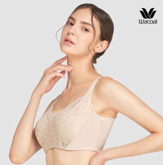 Áo lót nữ Wacoal IIB4223 có gọng nâng vừa size lớn ren mềm