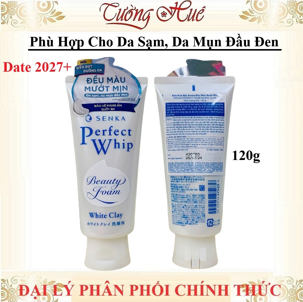Sữa Rửa Mặt Senka Perfect Whip Nhiều Mùi (Có Lựa Chọn)