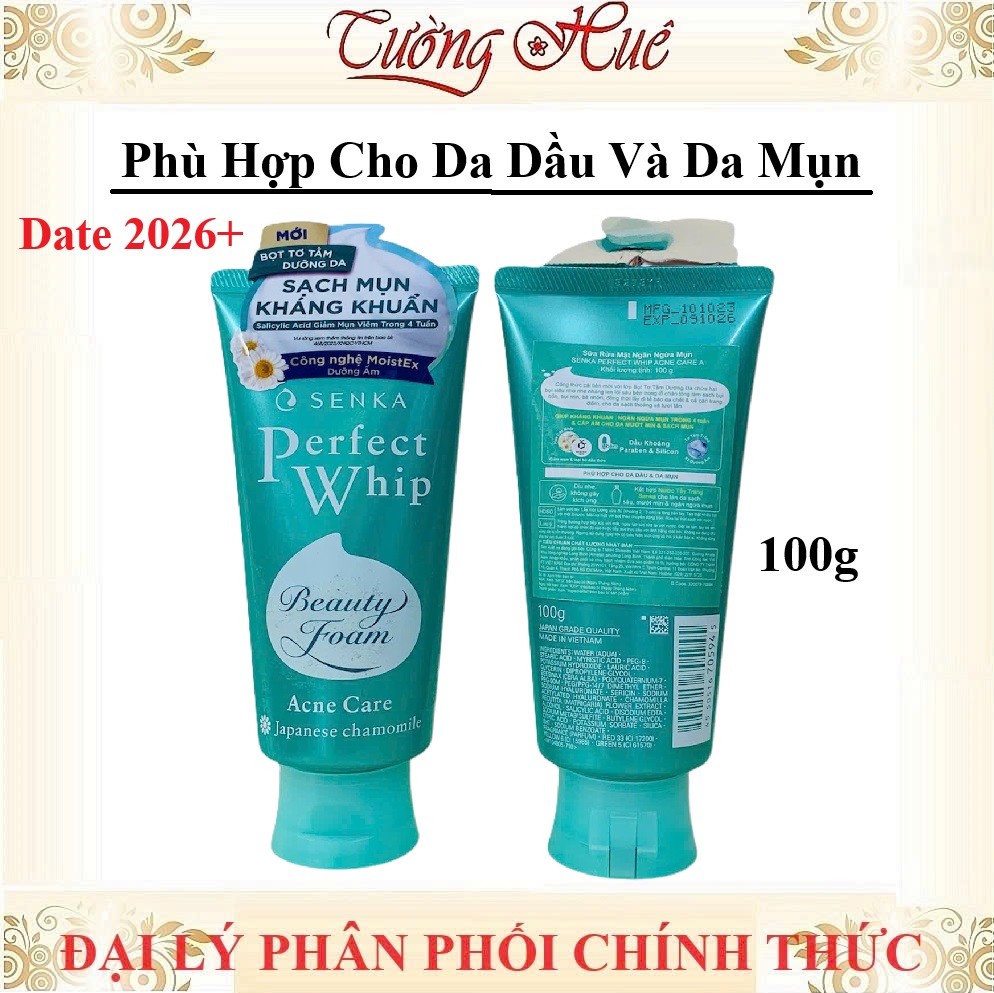 Sữa Rửa Mặt Senka Perfect Whip Nhiều Mùi (Có Lựa Chọn)