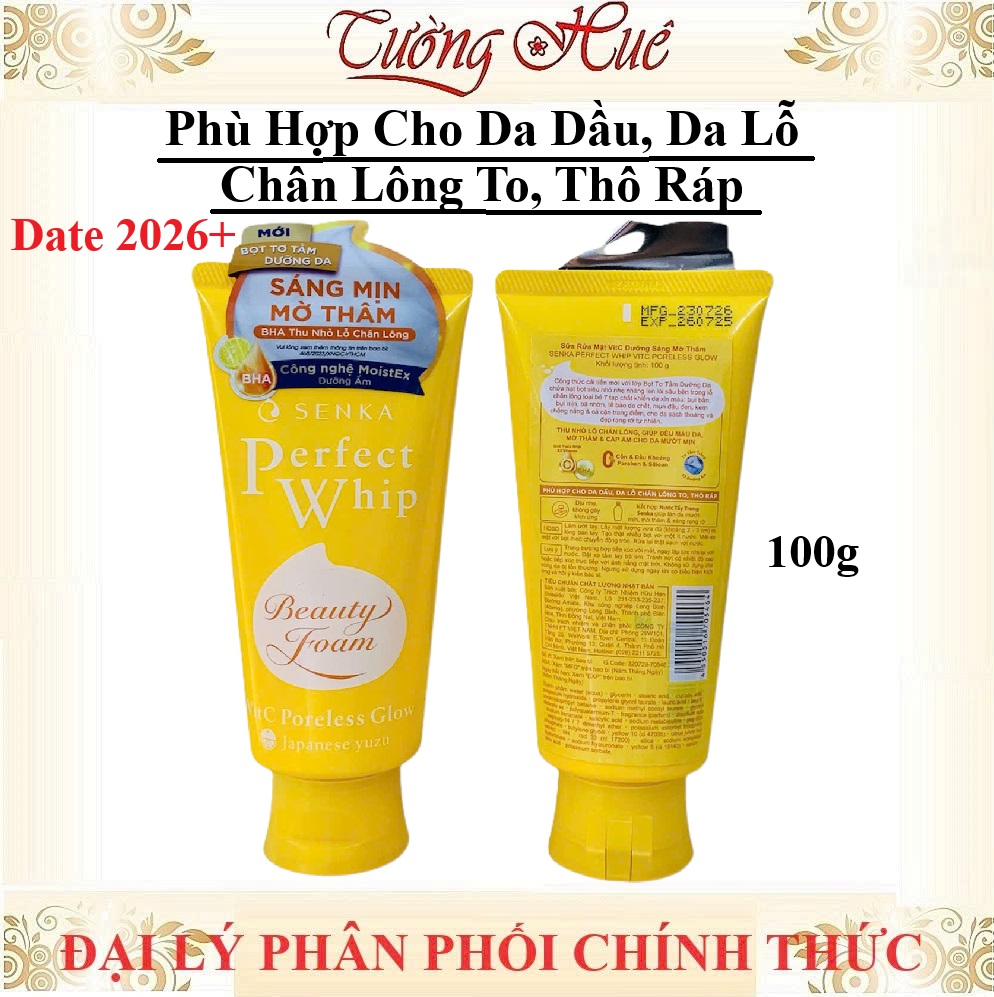 Sữa Rửa Mặt Senka Perfect Whip Nhiều Mùi (Có Lựa Chọn)
