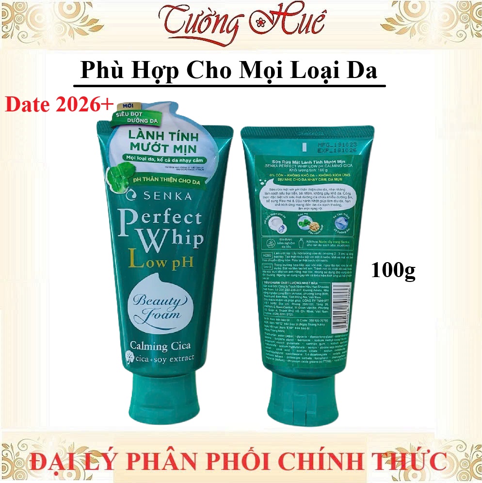 Sữa Rửa Mặt Senka Perfect Whip Nhiều Mùi (Có Lựa Chọn)
