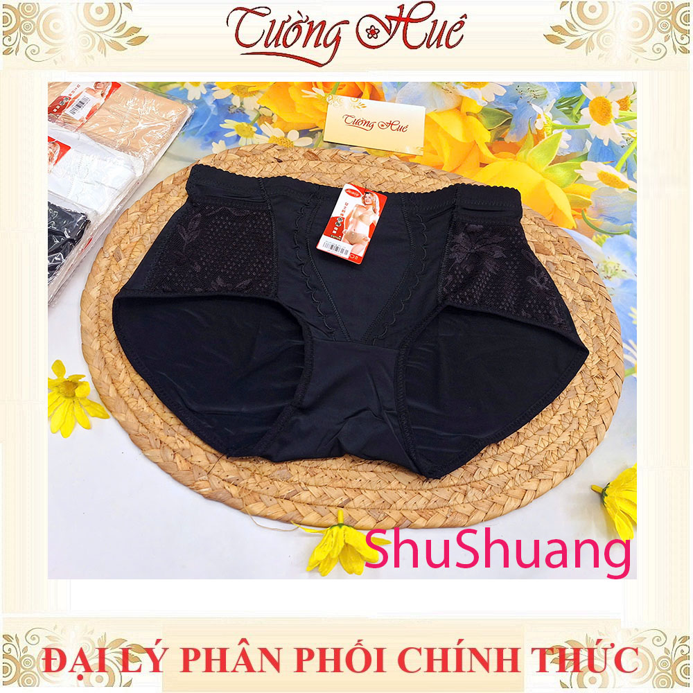 Quần Lót Nữ ShuShuang Gen Nhẹ Cạp Cao Nâng Mông Mềm Mịn Có Túi