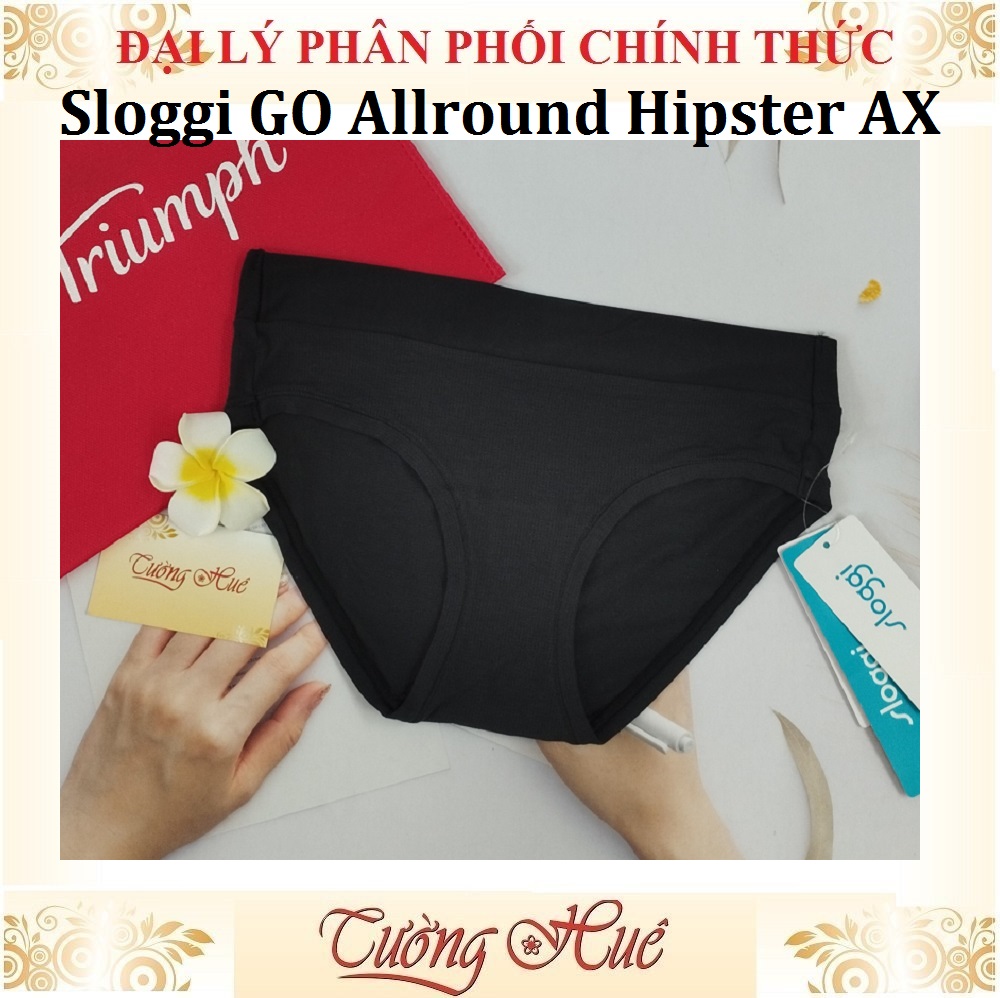Quần lót nữ Triumph Sloggi GO Allround Hipster AX Trơn Lưng Cao.