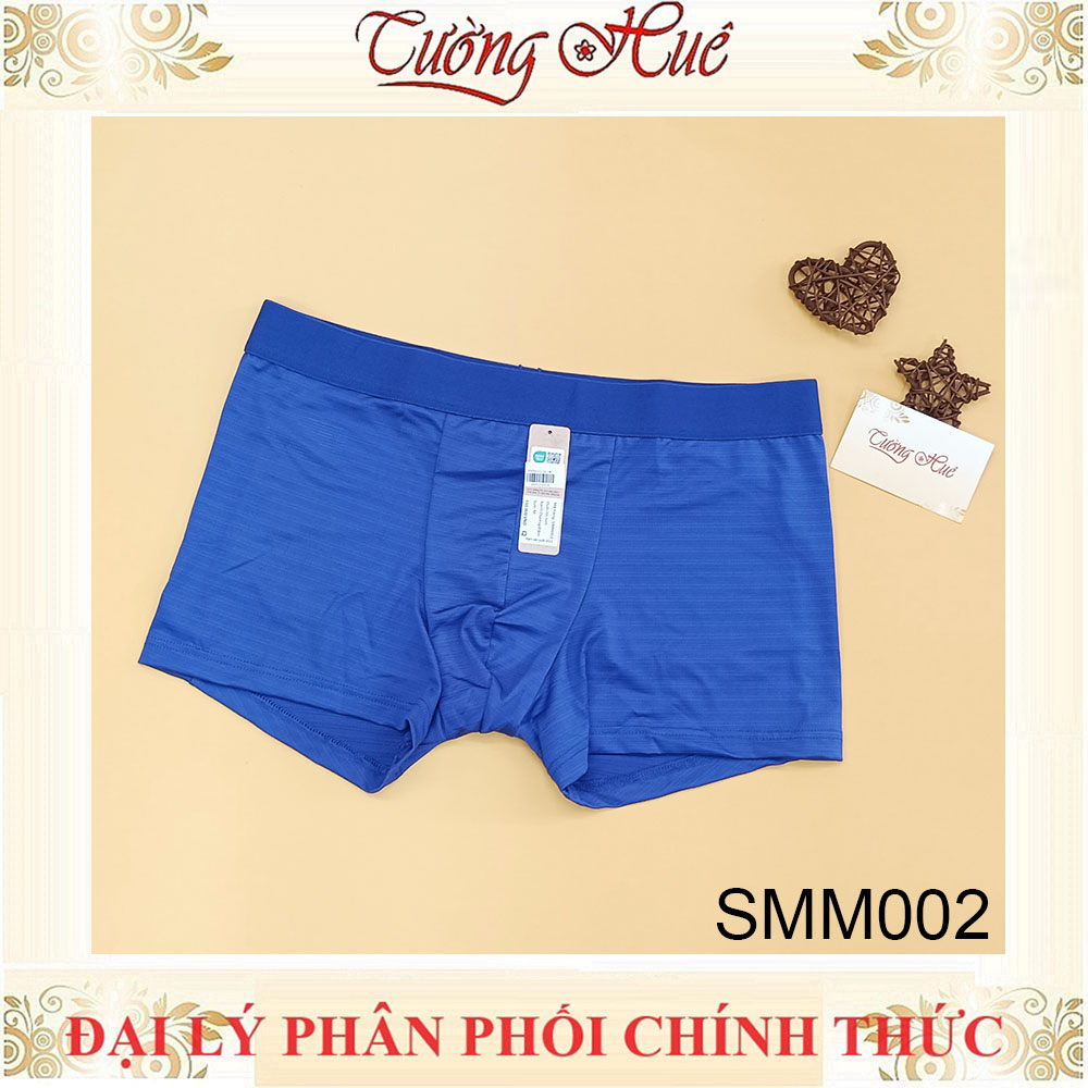 Quần Lót Nam marron SMM002 Dạng Đùi Boxer Lỗ Thông Hơi Form Lớn( Tăng 1 Size).